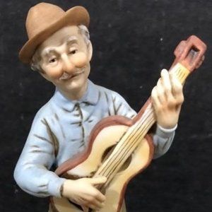 Man Playing Guitar * Napco Ware